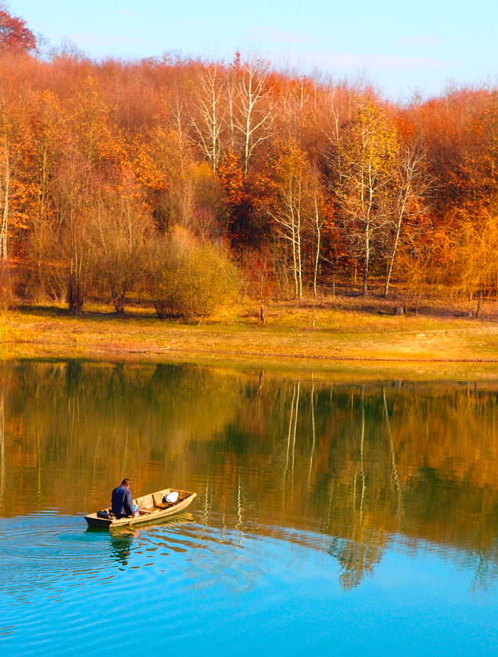 Jezero Petnja, jesen, Slavonski Brod